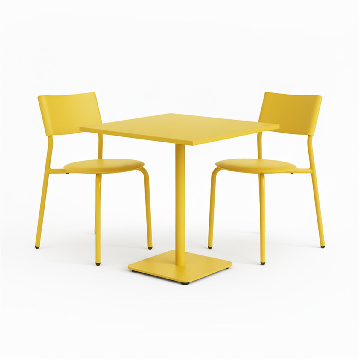 TIPTOE Outdoor Bistro Set with Square Table - Curated by Holloways of Ludlow