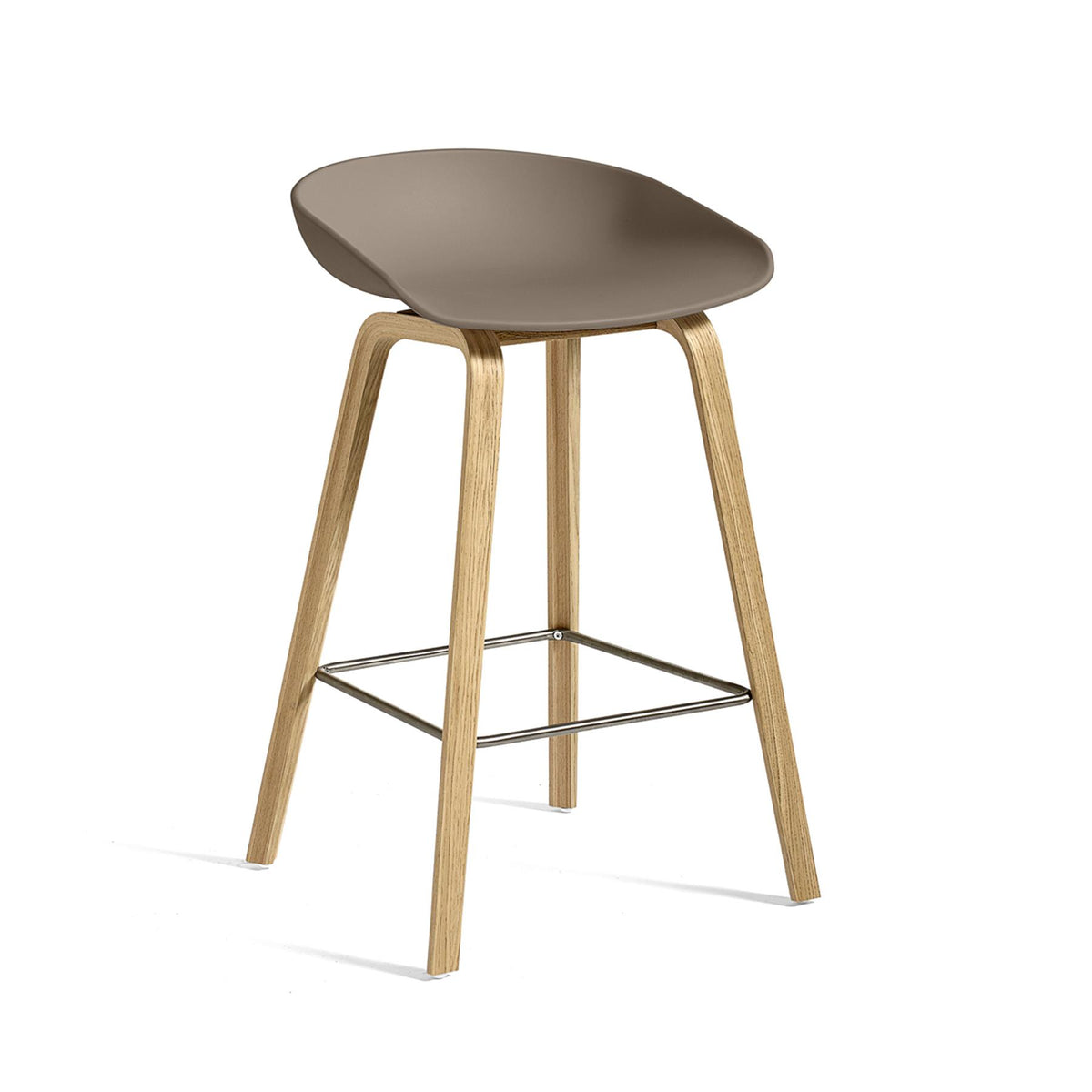 HAY About a Stool 32 Felt Gliders Breakfast Bar Stool