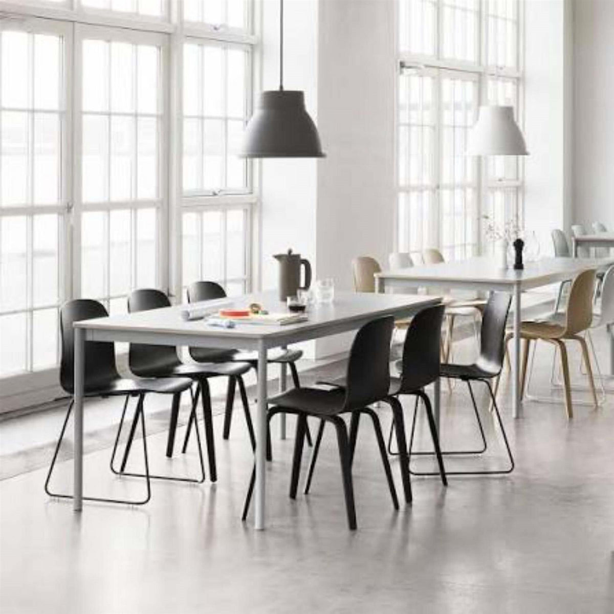 Muuto Visu Dining Chair with Metal Legs