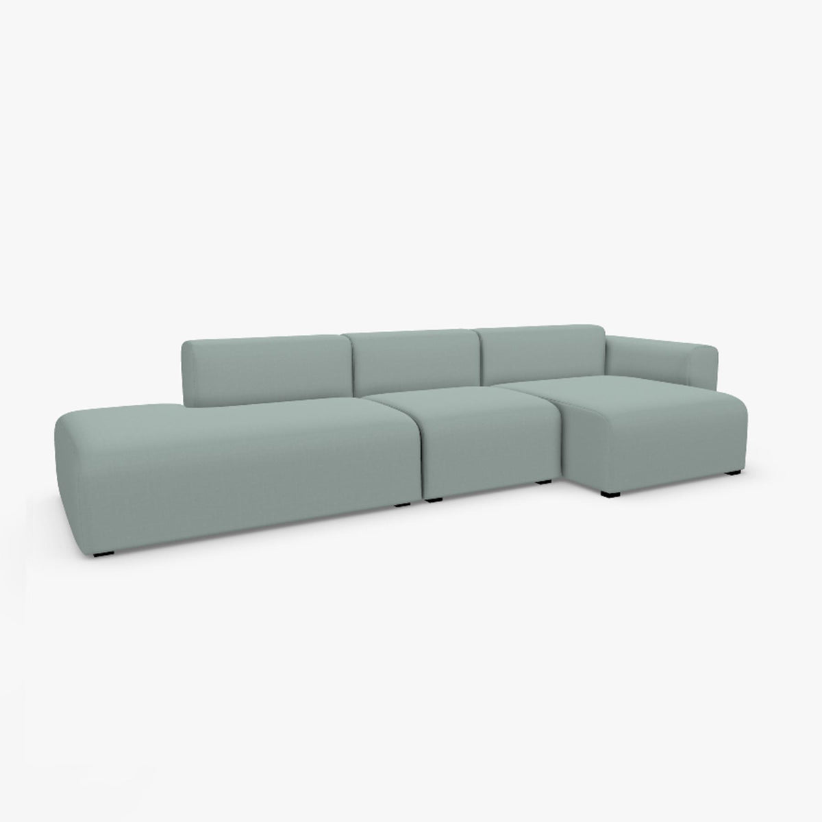 HAY Mags Sofa 3+ Seater Combination 4 Right
