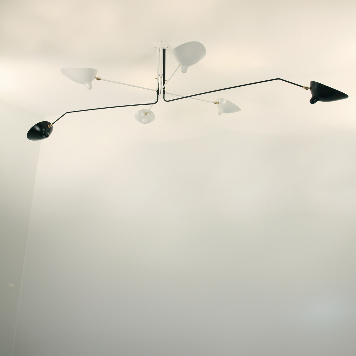 Serge Mouille Plafonnier Pivotants Ceiling Light