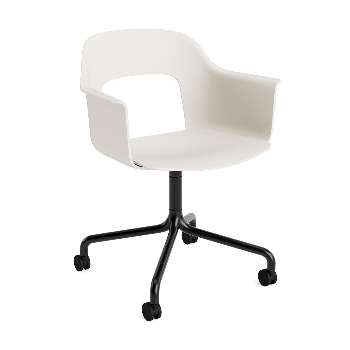 HAY Layout Armchair 261 with 4 Star Swivel Wheel Base