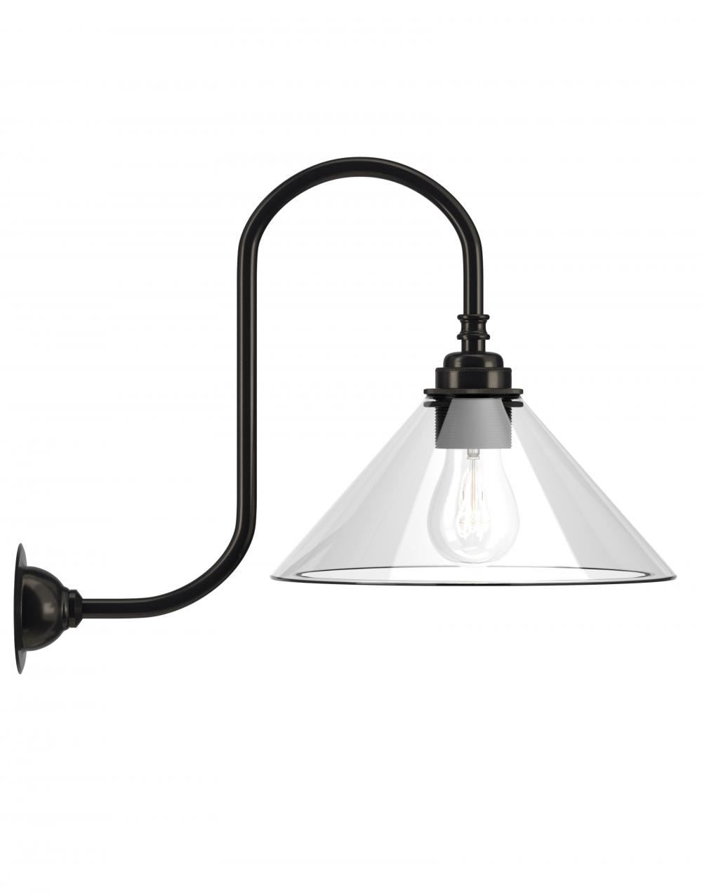 Fritz Fryer Hay Swan Neck Wall Light