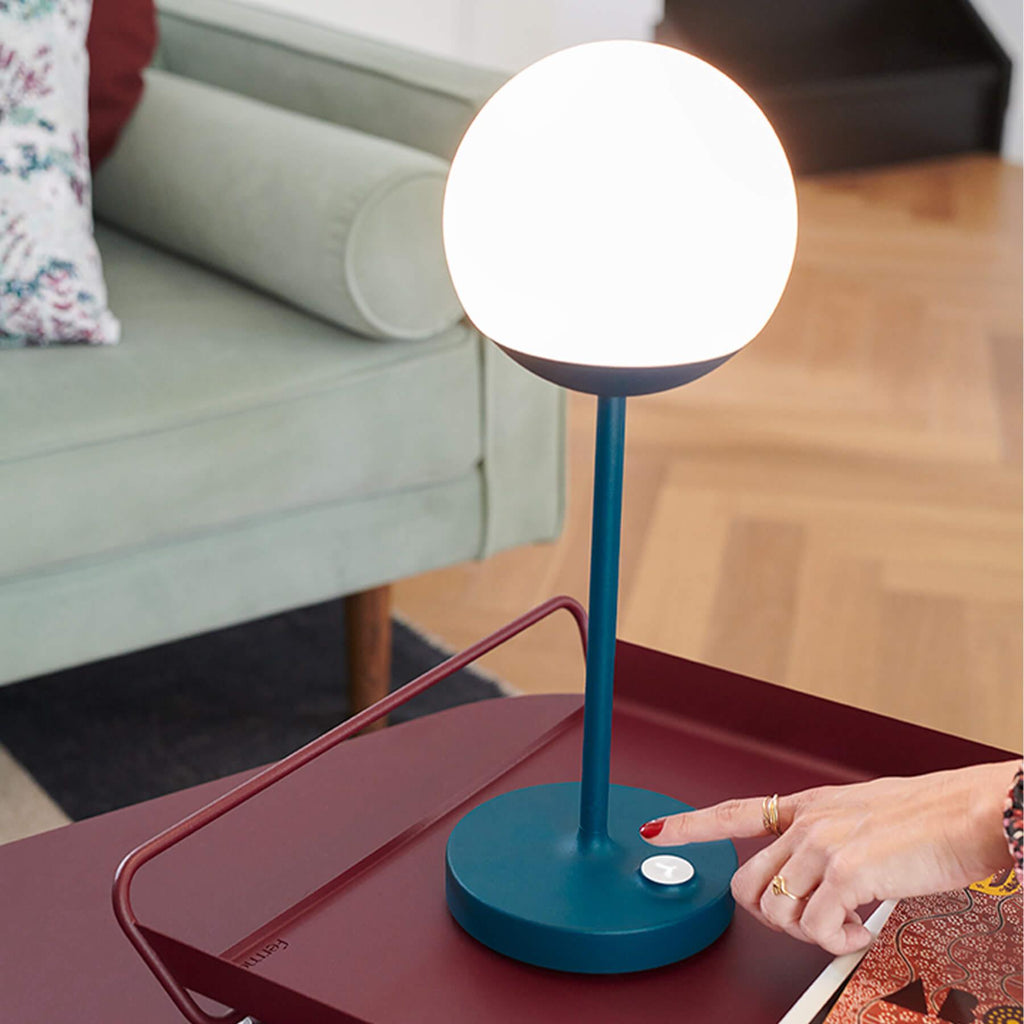 Fermob Mooon! Outdoor Portable Rechargeable Table Light