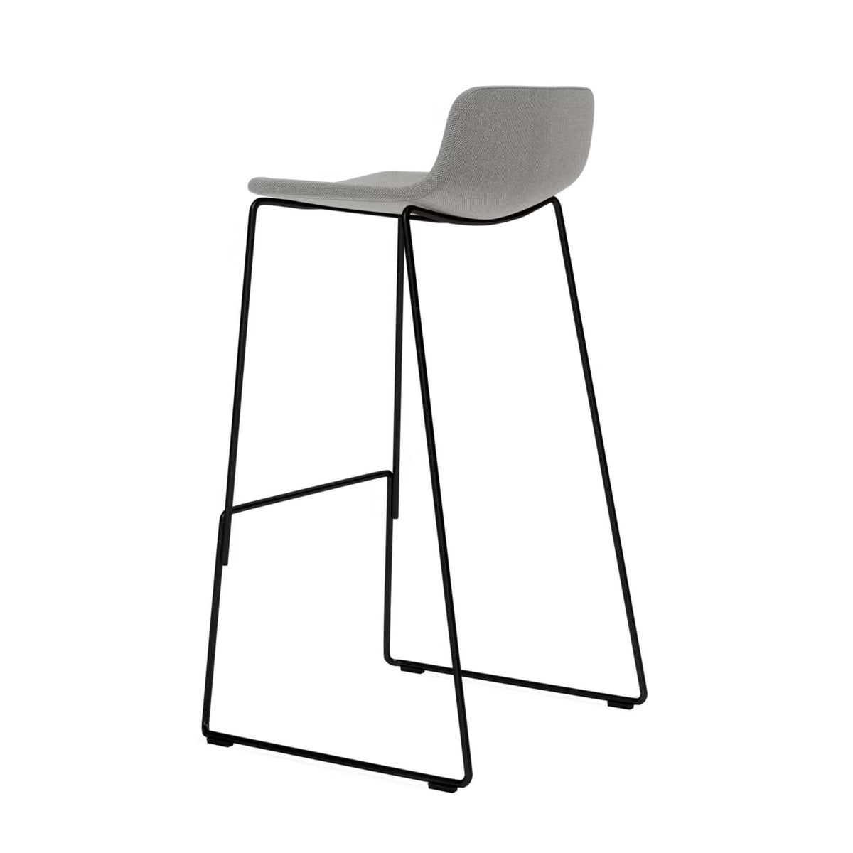 Fredericia Pato Sledge Bar Stool, Fully Upholstered