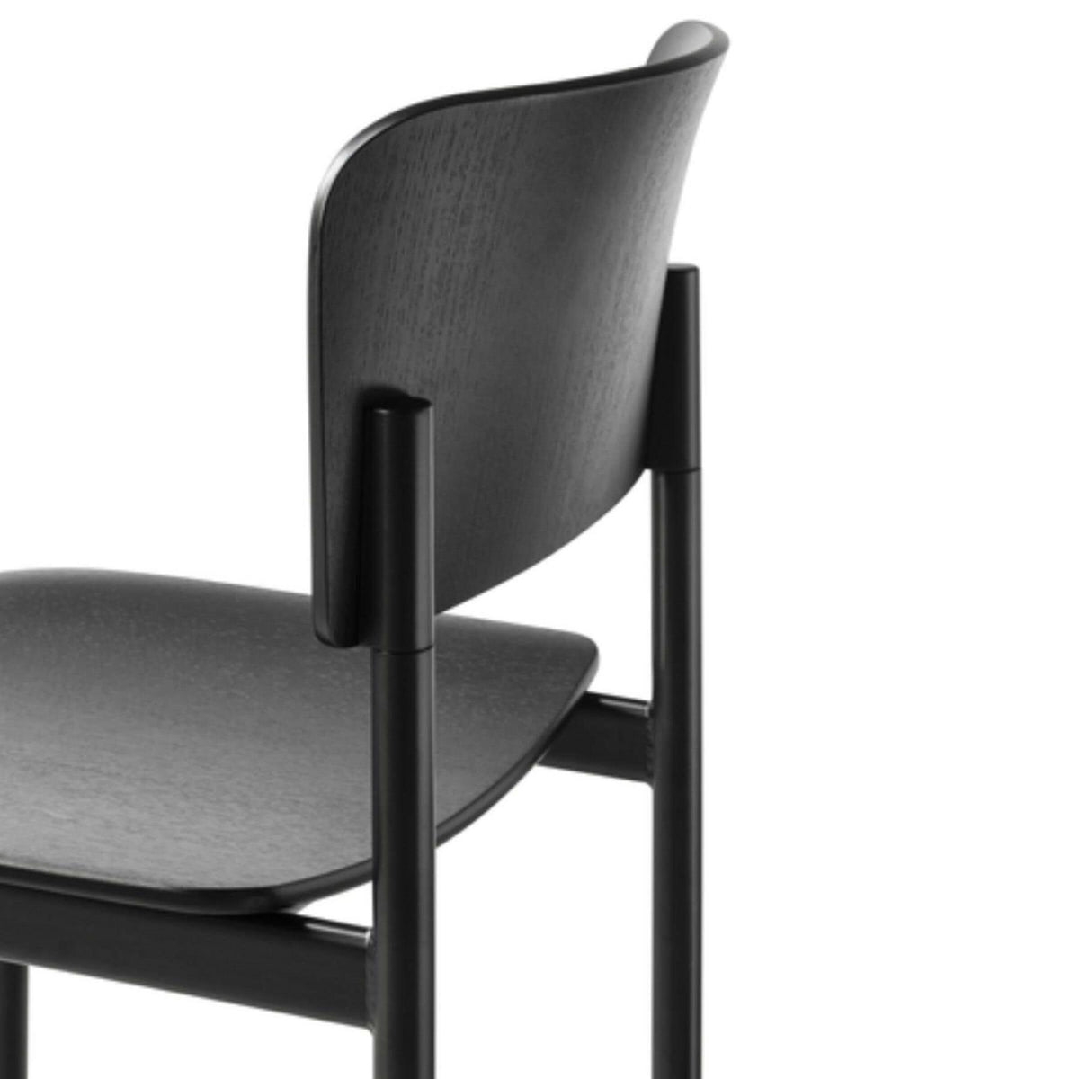 Fredericia Plan Dining Chair with Metal Legs