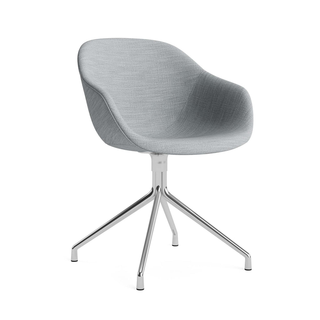 HAY AAC 221 Chair, Upholstered 4 Star Swivel Base Standard Glider