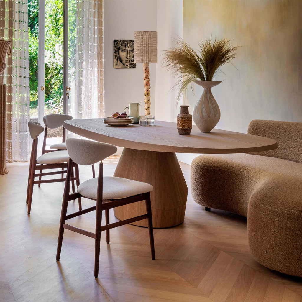 GUBI Gent Dining Chair, Fully Upholstered