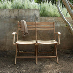 Fritz Hansen Selandia 2-Seater Garden Armchair