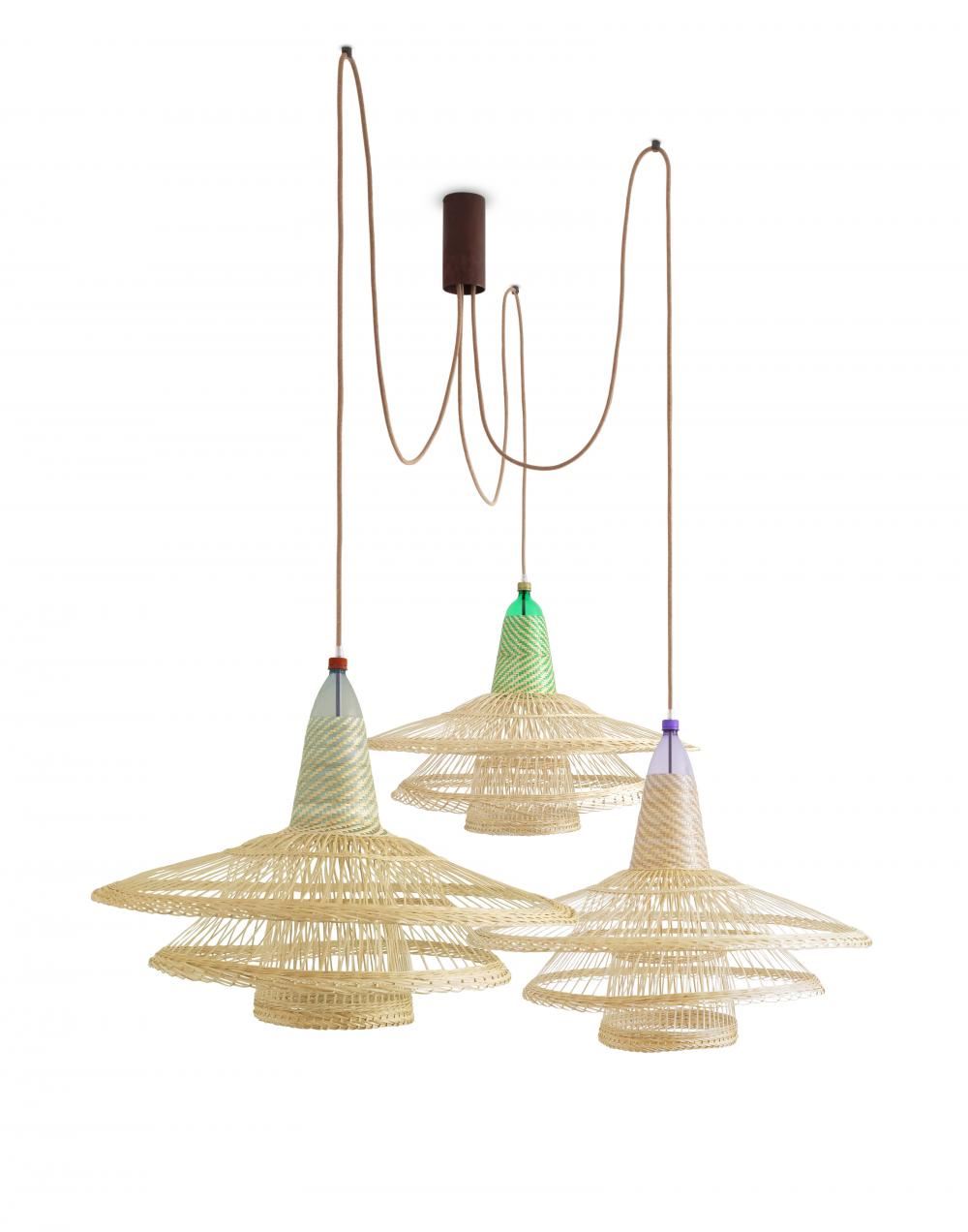 PET Lamp Chimbarongo Cluster Pendant