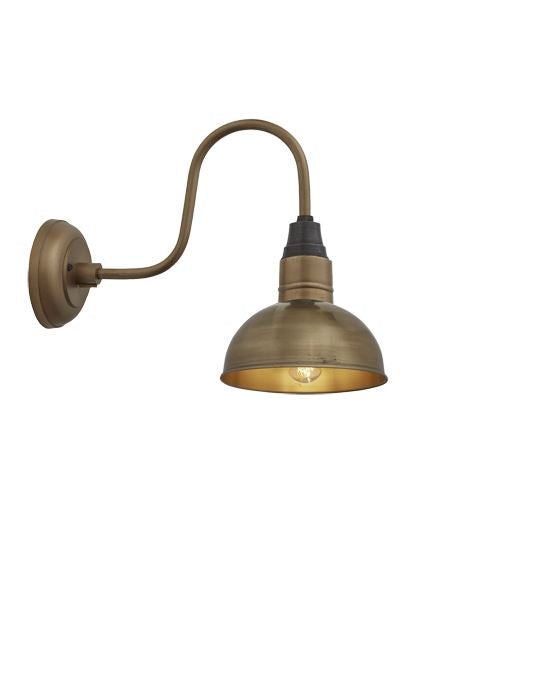 Industville Brooklyn Vintage Swan Neck Wall Sconce