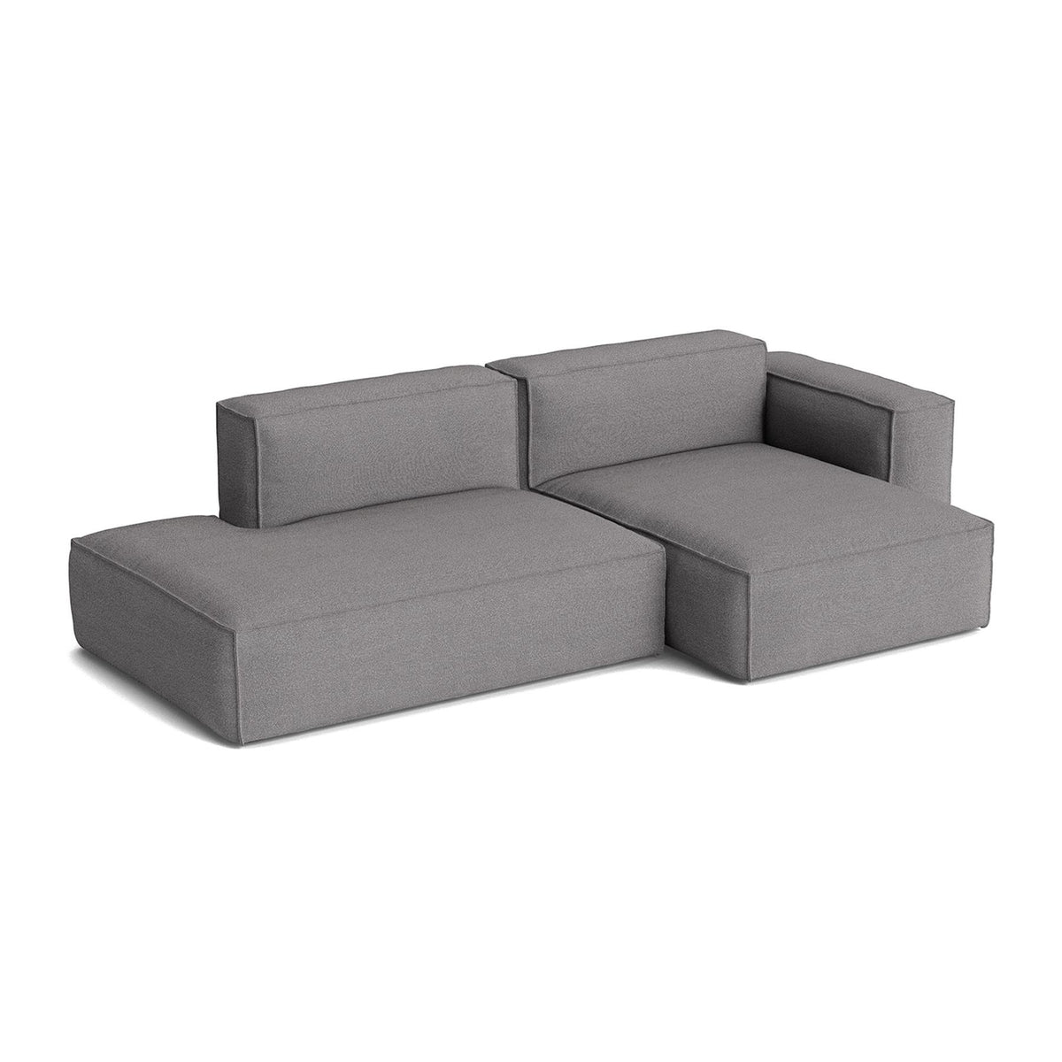 HAY Mags Soft 2+ Seater Sofa Low Armrest with Removable Cover Combination 3 Right
