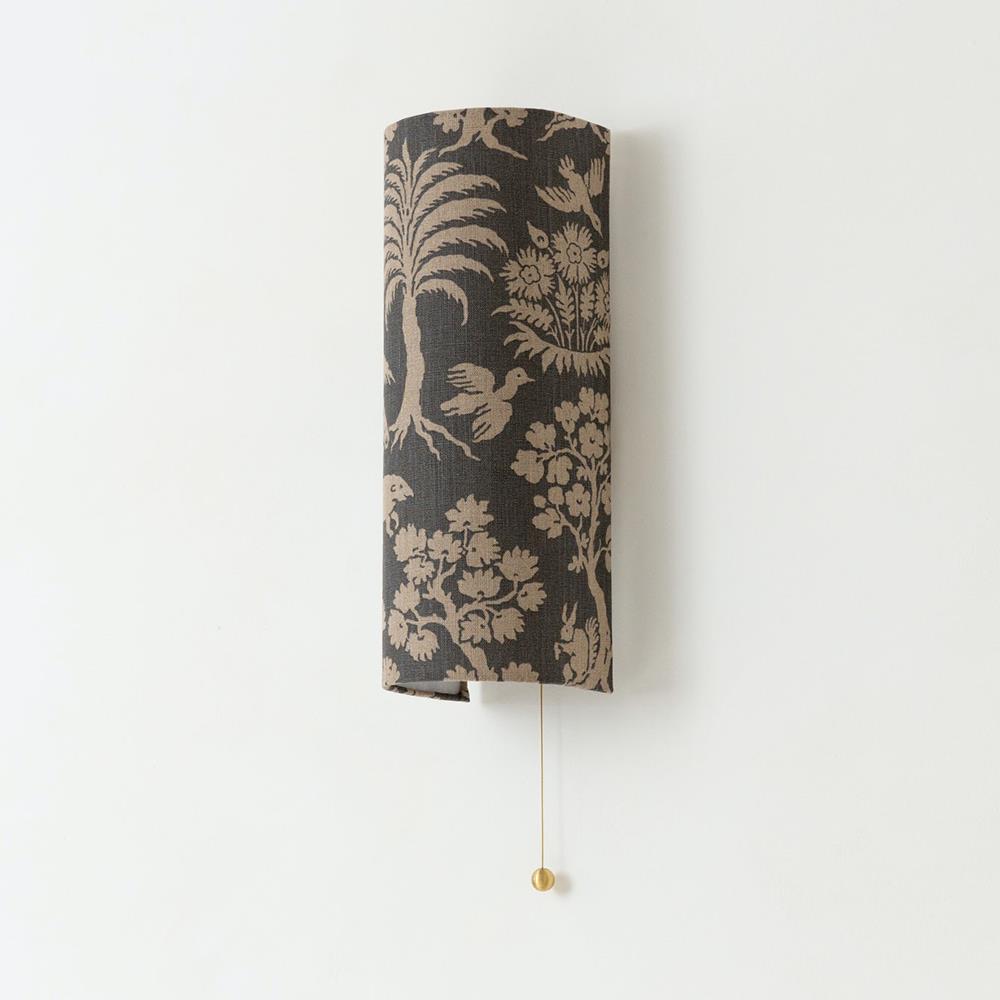 Shaded wall light