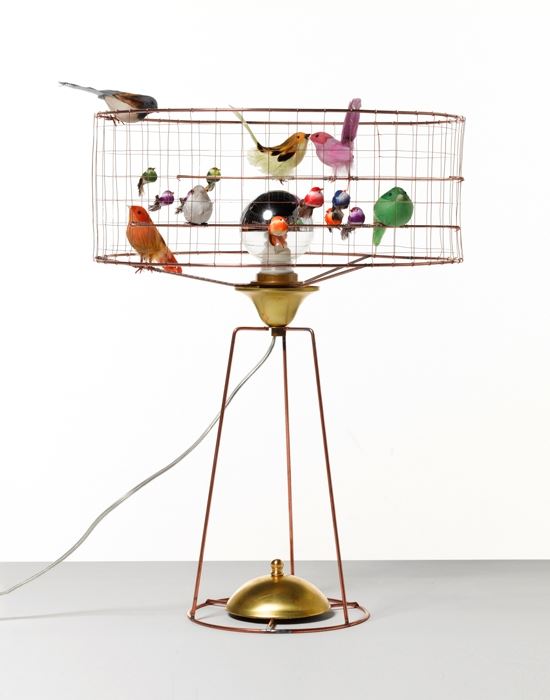 Voliere table lamp