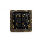 Soho Lighting Eton Collection Bronze 20A 2 Gang 2 Way Toggle Switch