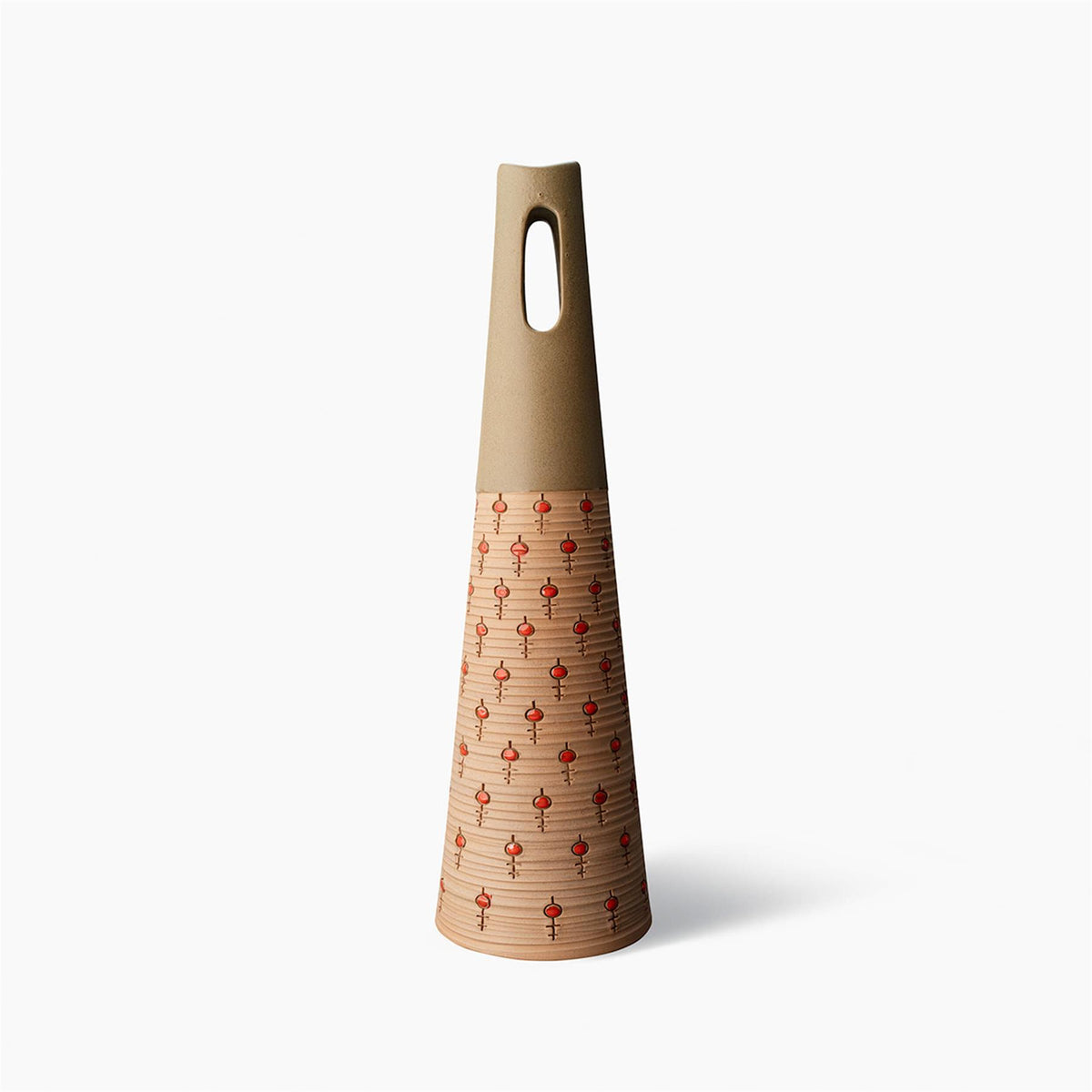 Bitossi Vaso Conico Riedizioni Cav. G.B