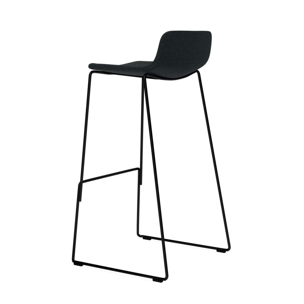 Fredericia Pato Sledge Bar Stool, Fully Upholstered