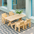 HAY Crate Garden Dining Set - Medium - Curated by Holloways of Ludlow