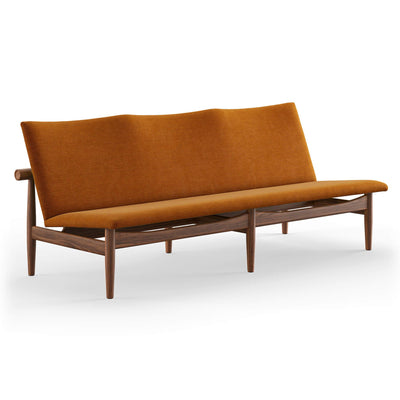 Finn Juhl The Japan 3 Seater Sofa in Walnut