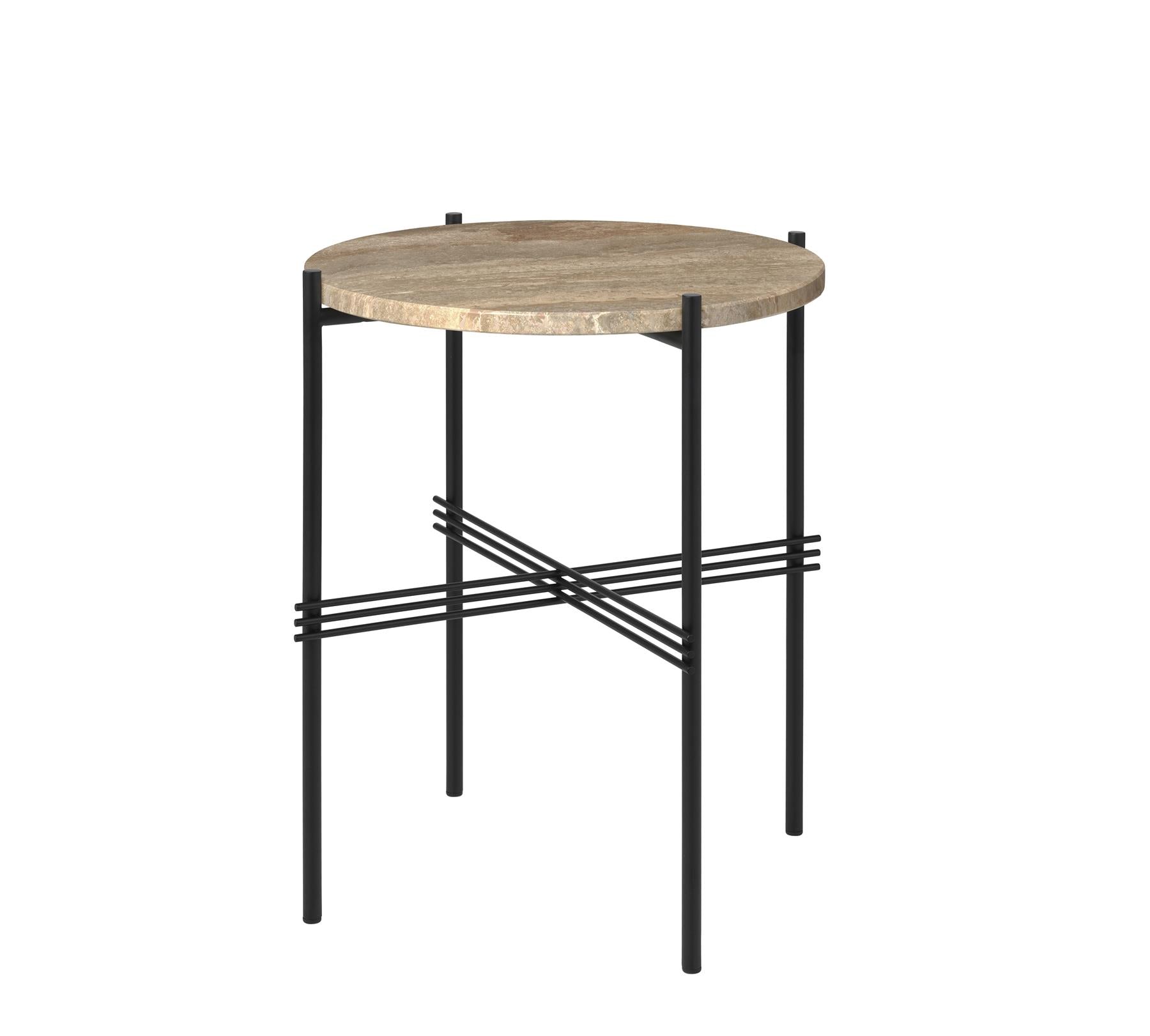 GUBI TS Side Table - Black Base