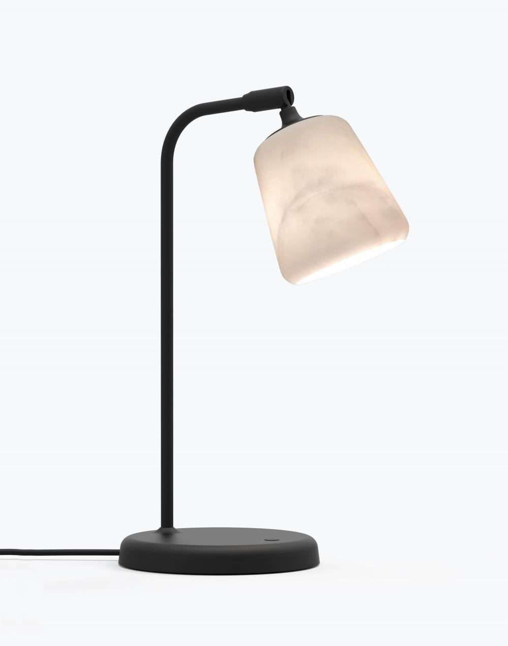 Material table lamp