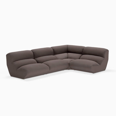&Tradition Hi Lo 3+ Seater Sofa Combination E