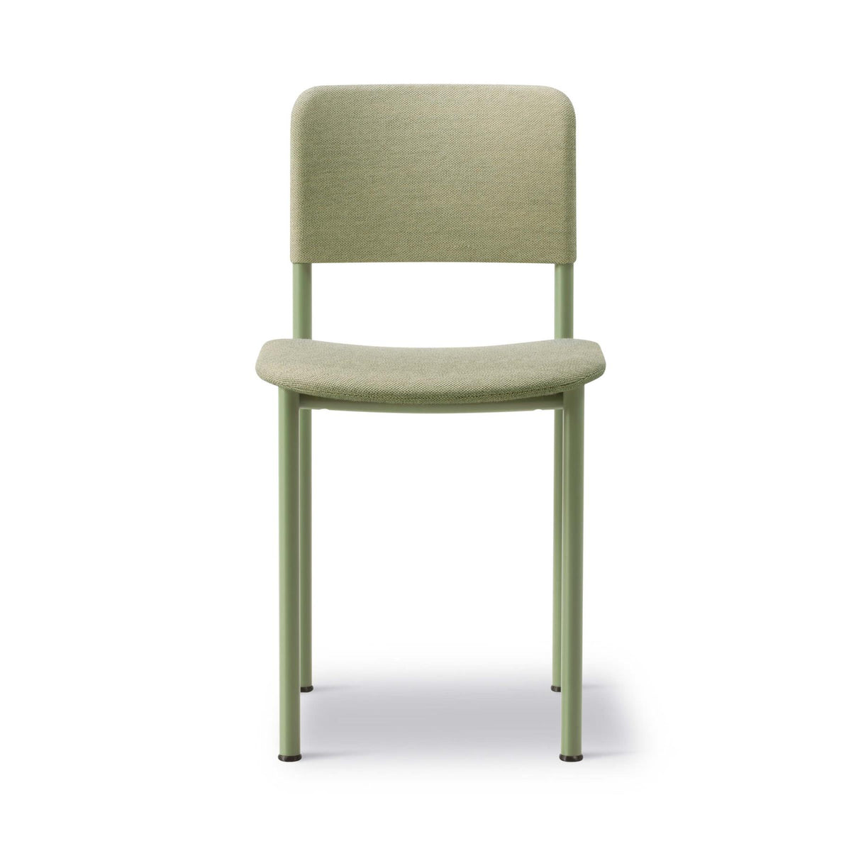 Fredericia Plan Dining Chair with Metal Legs, Fully Upholstered
