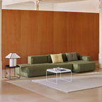 HAY Mags Soft 3+ Seater Sofa Low Armrest with Removable Cover Combination 4 Right