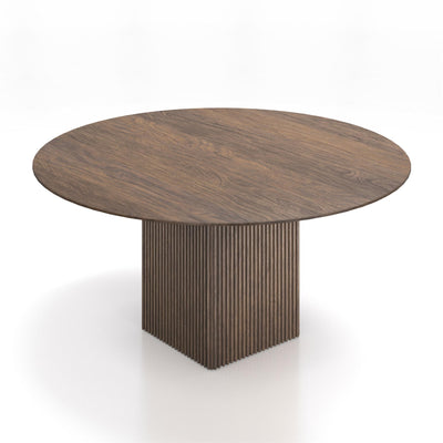 DK3 Ten Round Extendable Dining Table