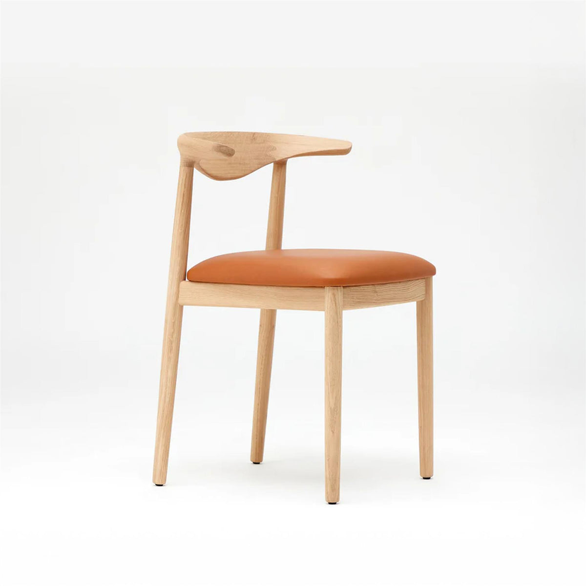 Outlet The Conran Shop Delta Dining Chair - Oak, Cognac Leather