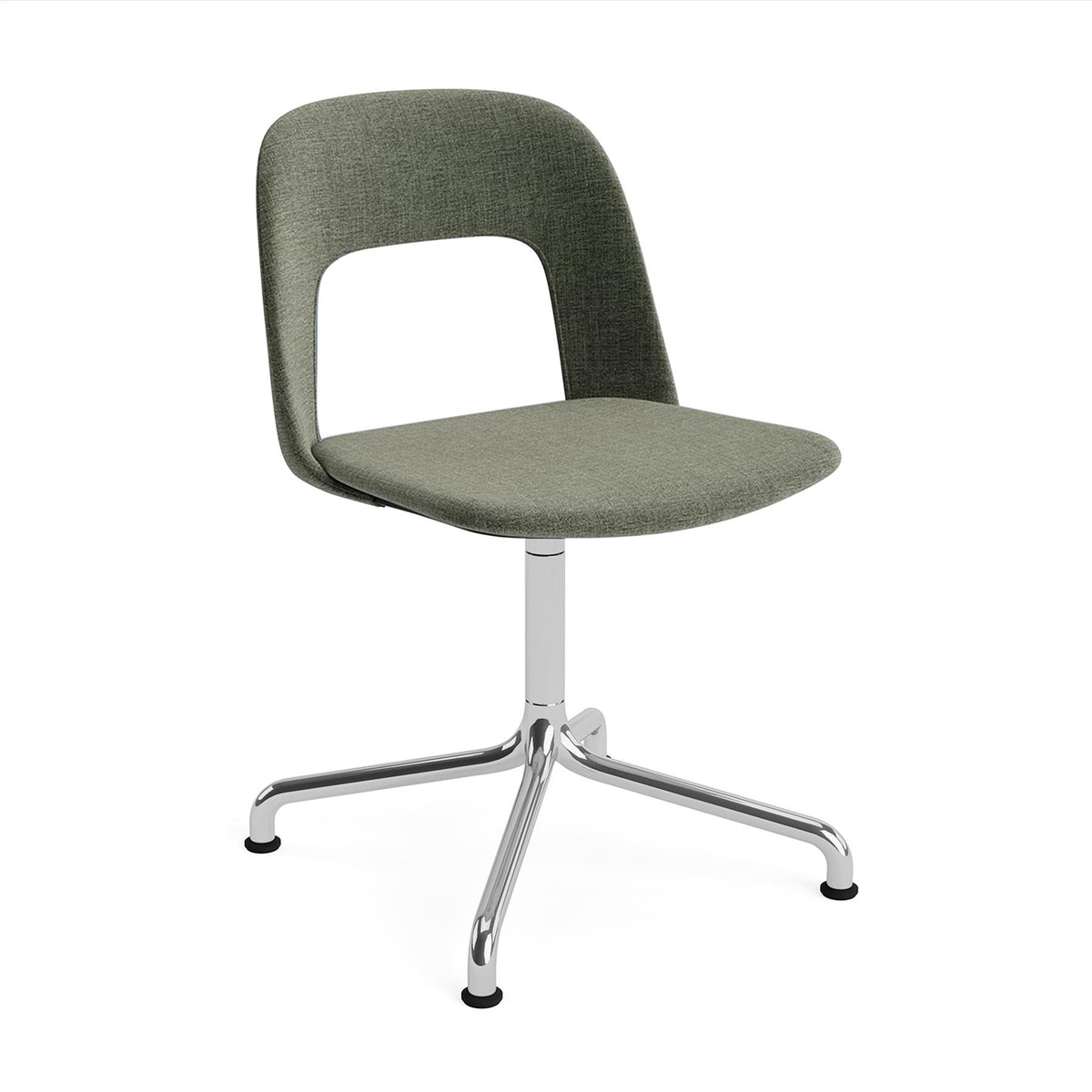 HAY Layout Chair 154 with 4 Star Swivel Arc Base