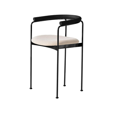 DK3 Baia Counter Stool with Wooden Back