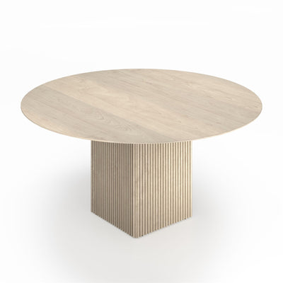DK3 Ten Round Extendable Dining Table