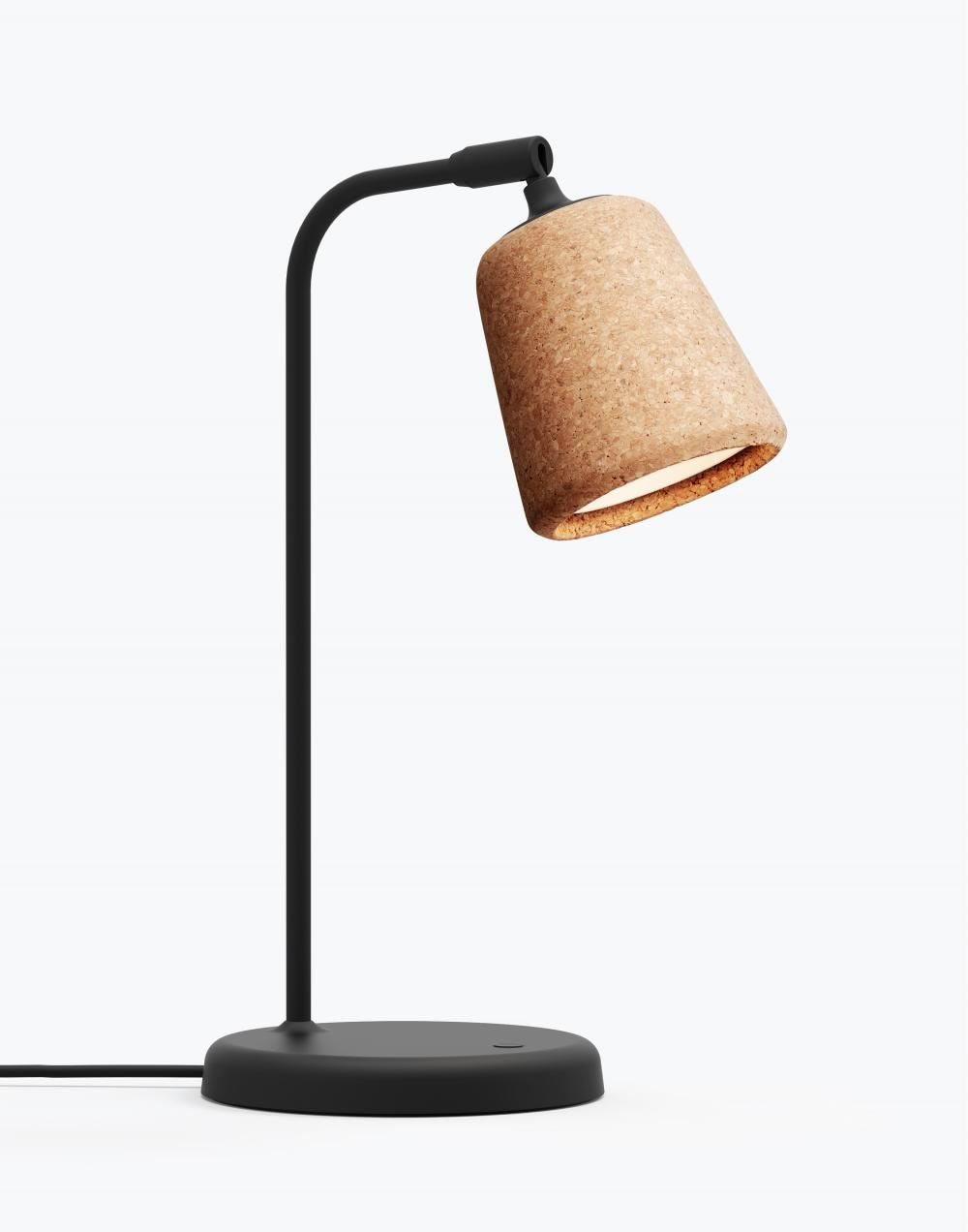 Material table lamp
