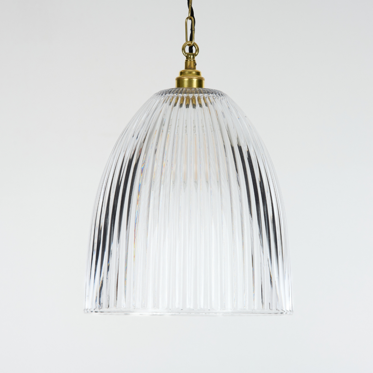 Old School Electric Elongated Prismatic Pendant : Large