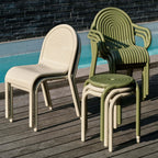 Tom Dixon Groove Garden Stool