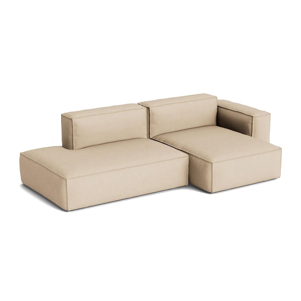 HAY Mags Soft 2+ Seater Sofa Low Armrest with Removable Cover Combination 3 Right