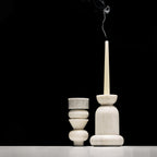 Tom Dixon Stone Stacking Candleholder