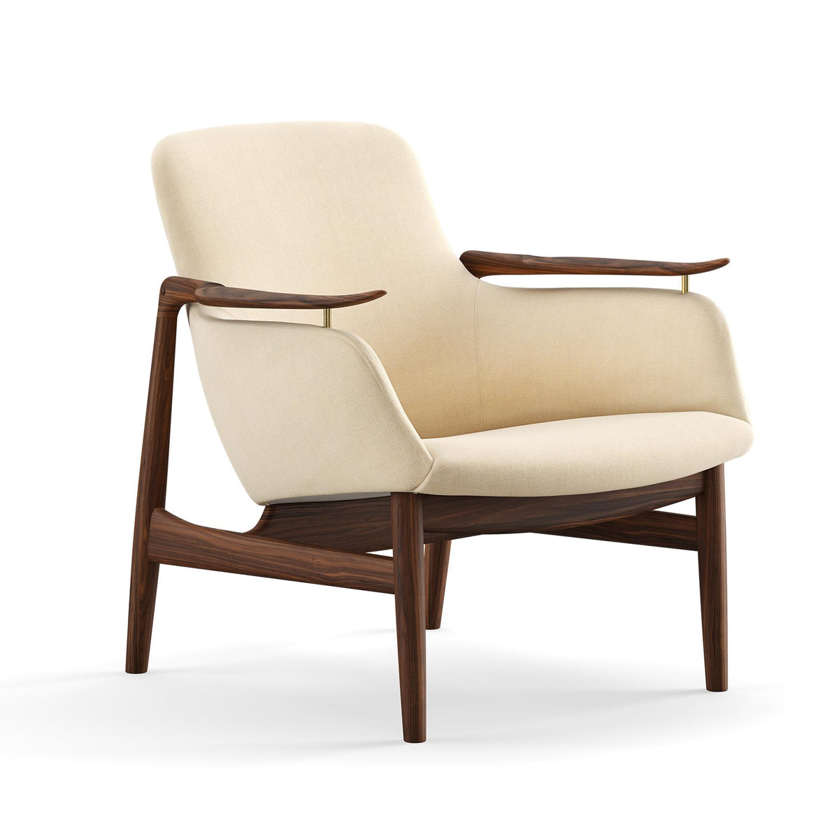 Finn Juhl The 53 Chair in Walnut