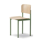 Fredericia Plan Dining Chair with Metal Legs