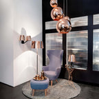 Tom Dixon Copper Round Pendant Light