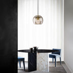 Marc Wood Pleated Crystal Pendant Light