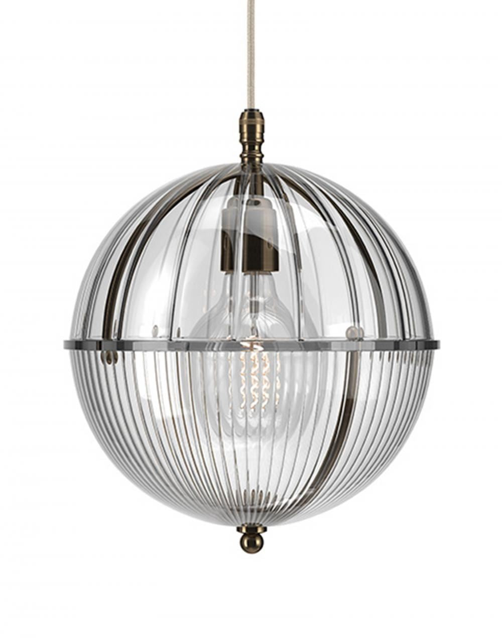 Fritz Fryer Grafton Globe Pendant Light