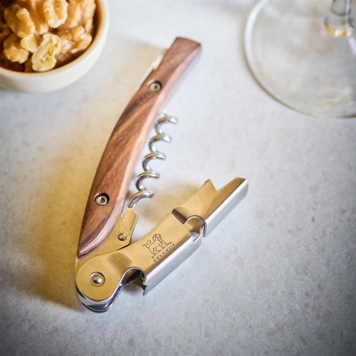 Peugeot Malbec Sommelier Double Lever Corkscrew