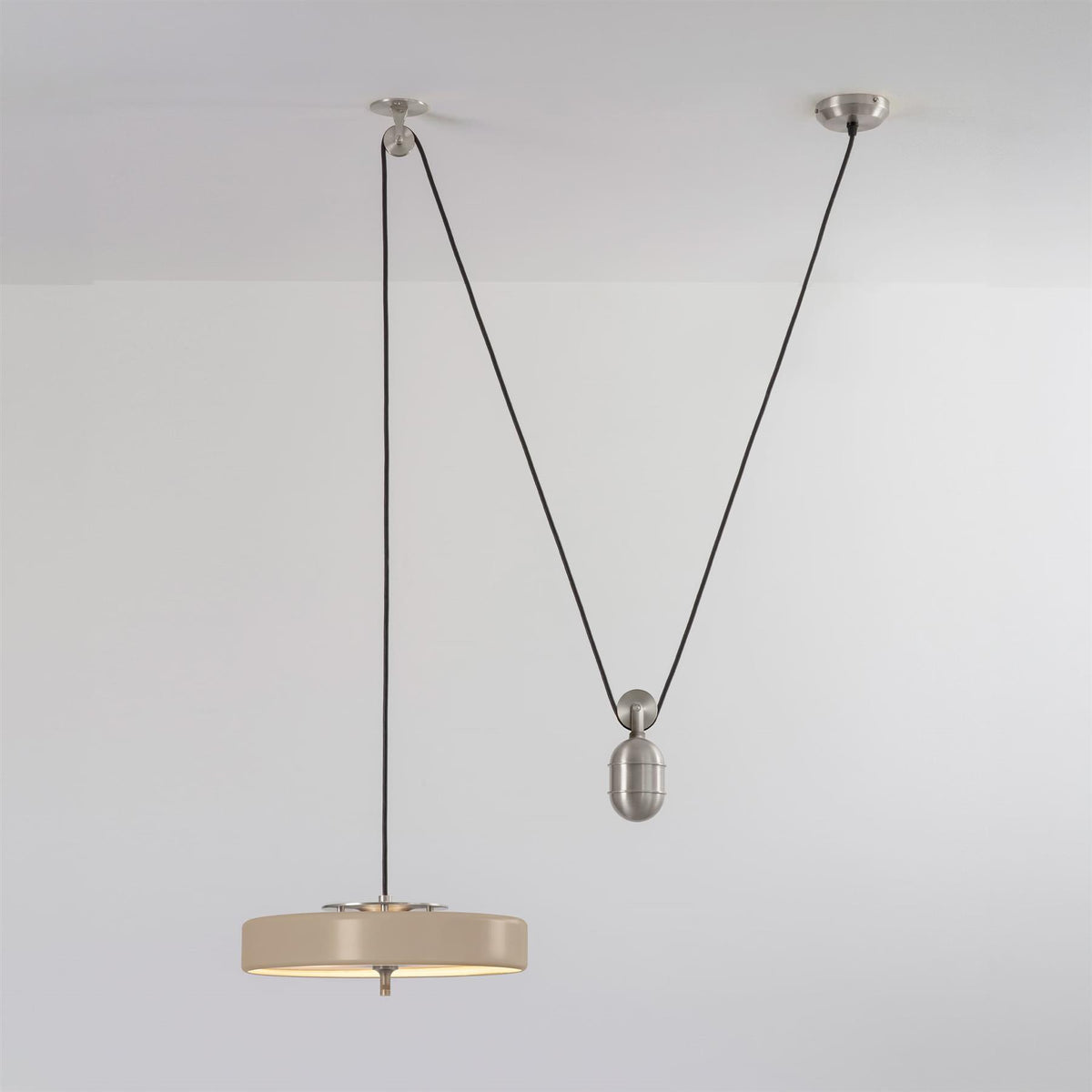 Bert Frank Revolve Rise And Fall Pendant Light