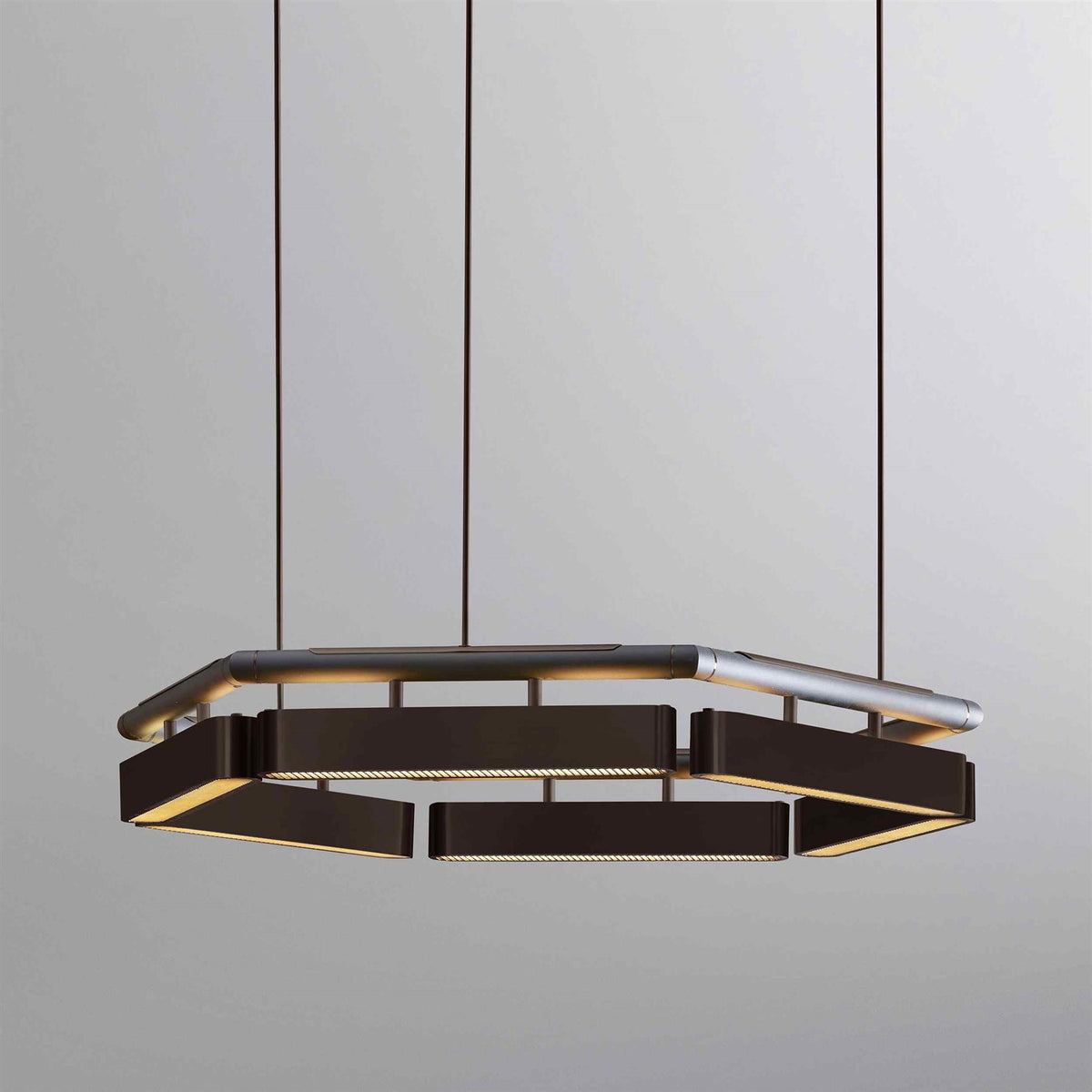 Bert Frank Colt Hexagon Chandelier