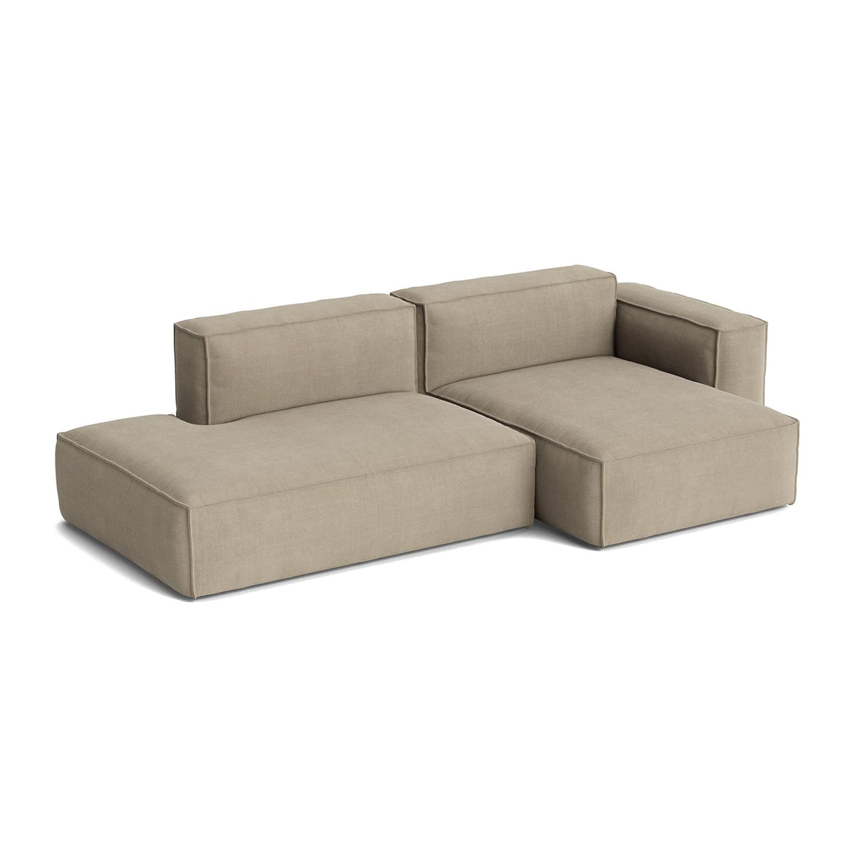 HAY Mags Soft 2+ Seater Sofa Low Armrest with Removable Cover Combination 3 Right