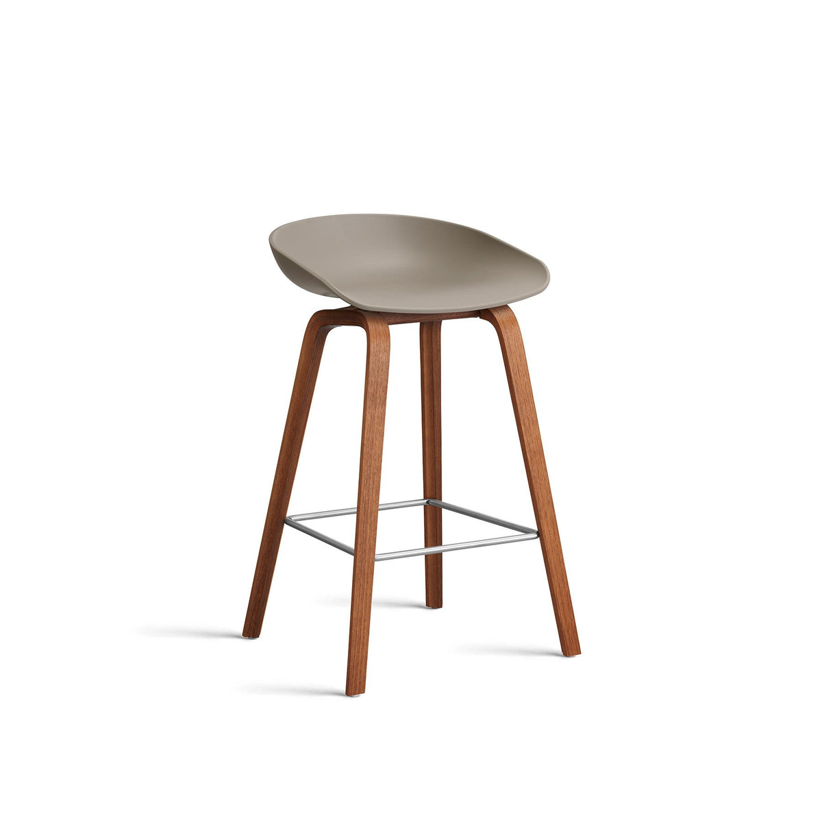 HAY About a Stool 32 Felt Gliders Breakfast Bar Stool