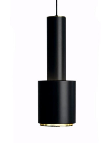 Ex-display (Wimbledon store)  Hand Grenade pendant - Black with black ring