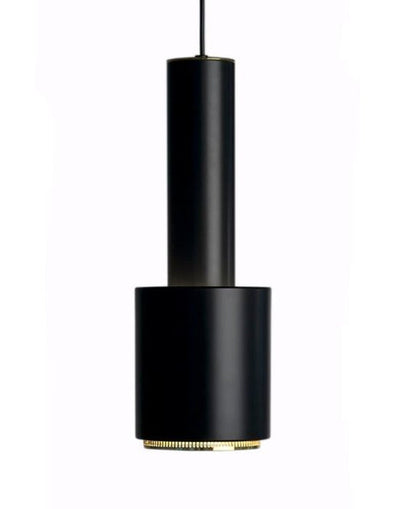 Ex-display (Wimbledon store)  Hand Grenade pendant - Black with black ring